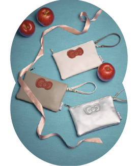 ポーチ/Monchhichi × Hello Kitty