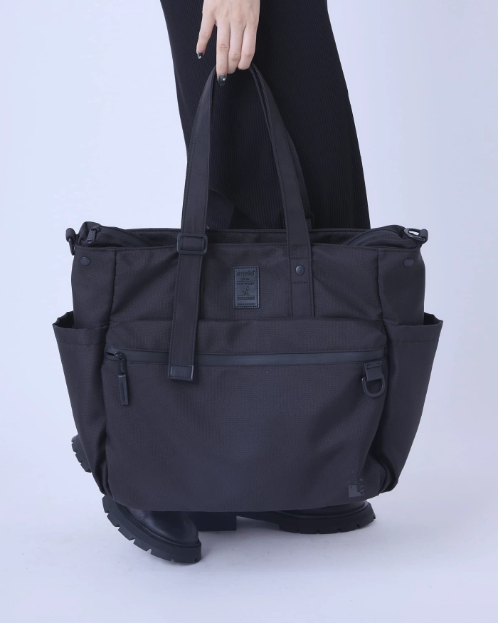 トートバッグコーデ