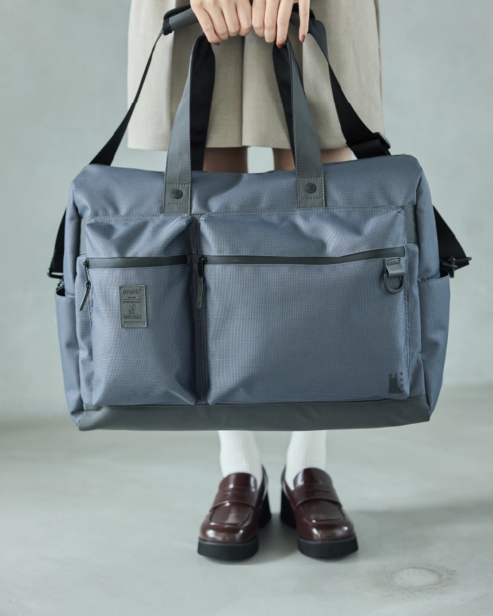 ボストンバッグ コーデ