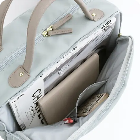 肩楽ボストンバッグ 収納力