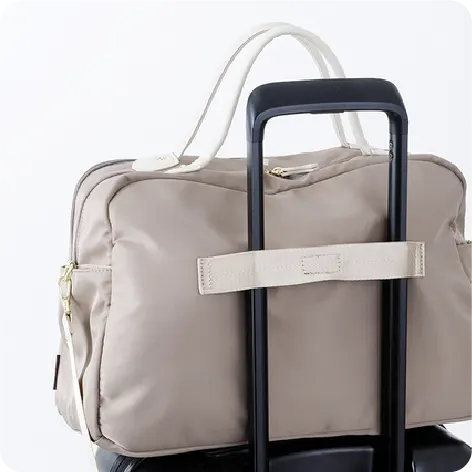 肩楽ボストンバッグ キャリーオンベルト