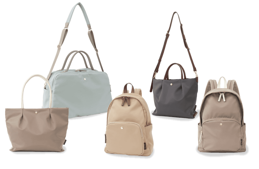 トートバッグコーデ