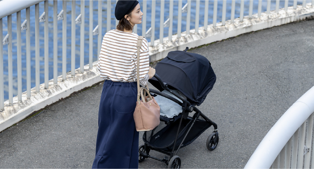 ショルダーバッグコーデ