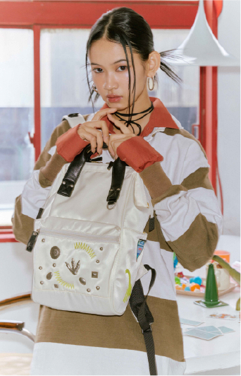 巾着ショルダーバッグ
