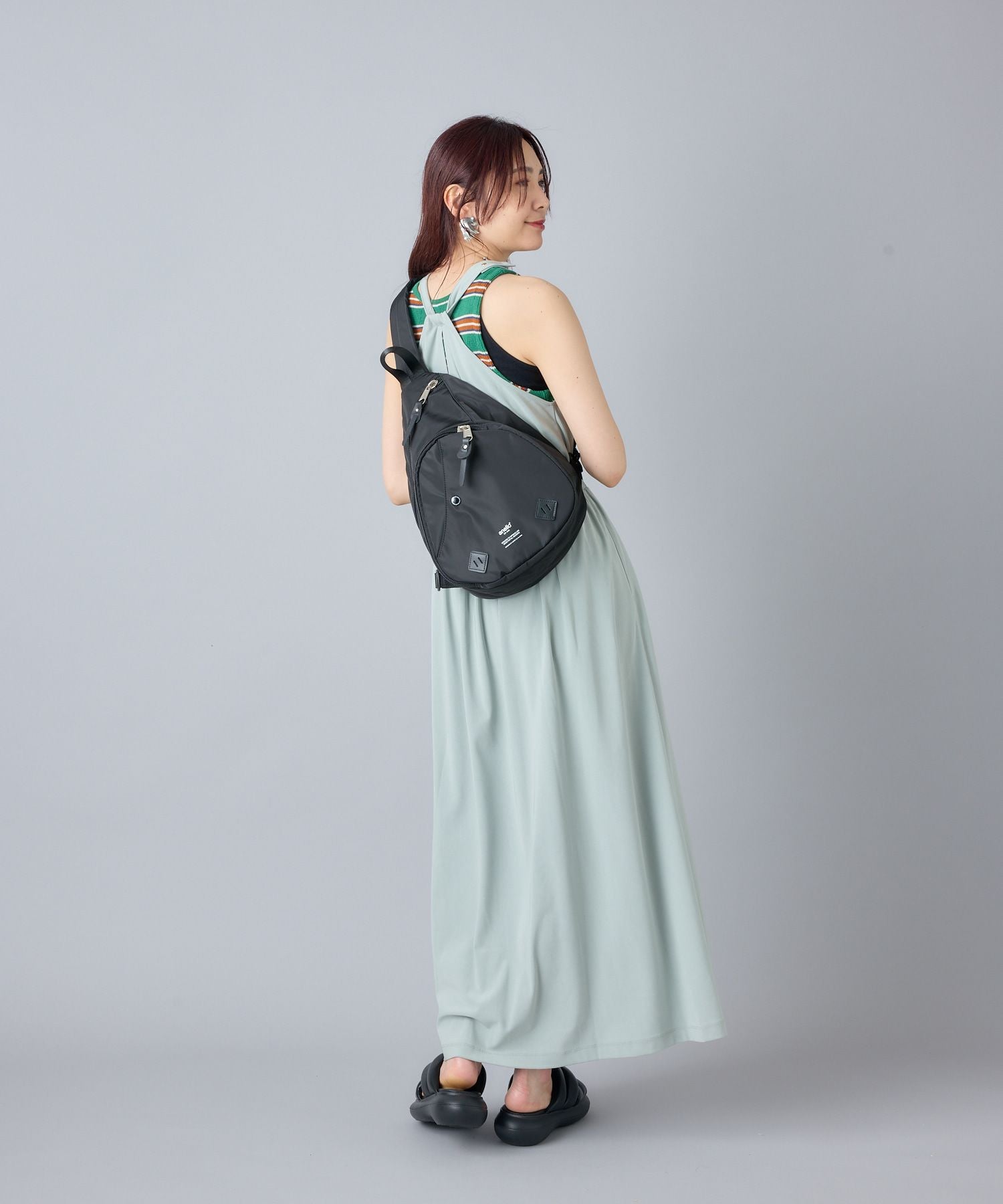 anello ボディバッグ ウエストポーチ 多収納 A5 URBAN O.D AT-S0231