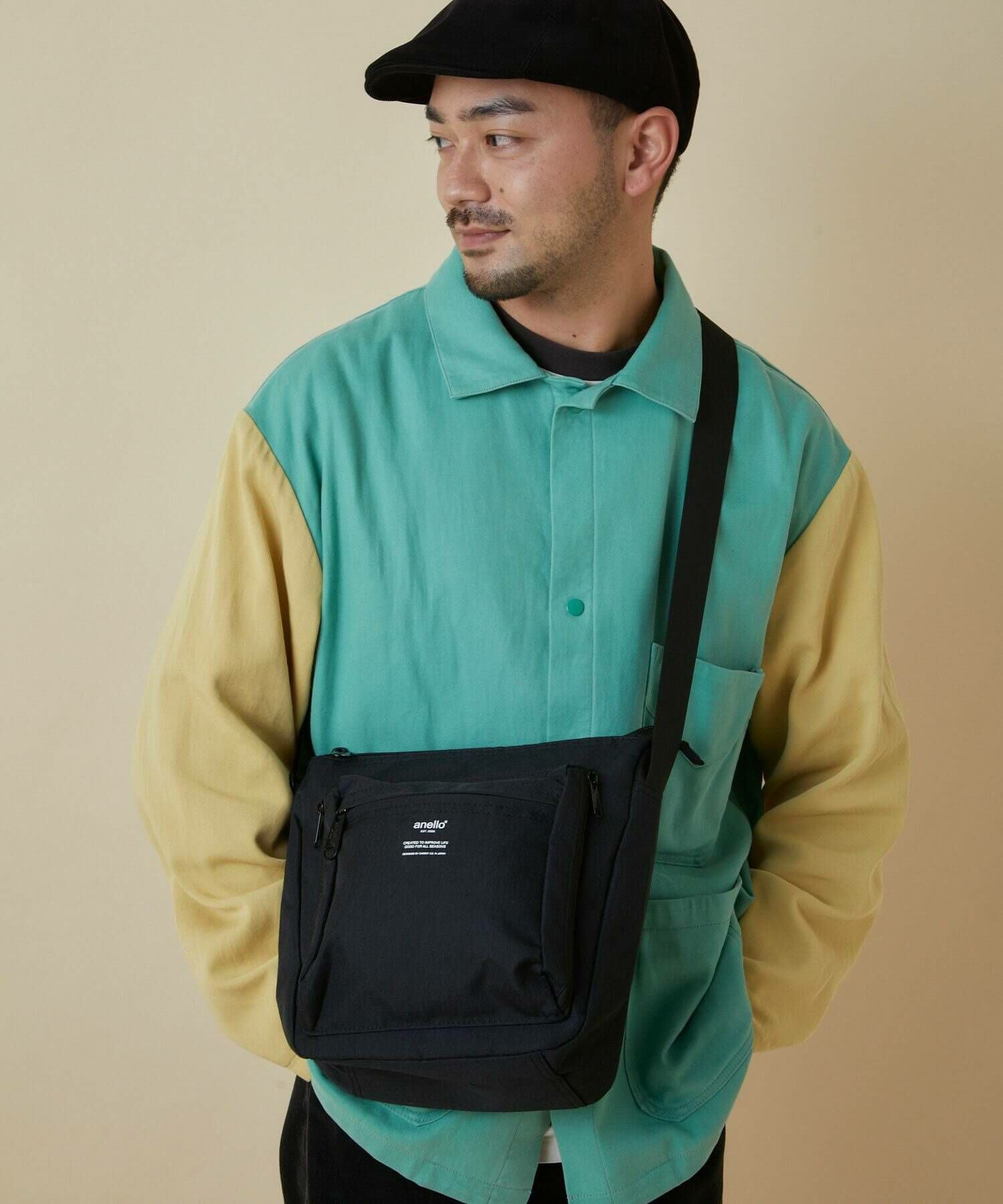 anello ショルダーバッグ 撥水 多収納 A5 TRACK AT-H1812