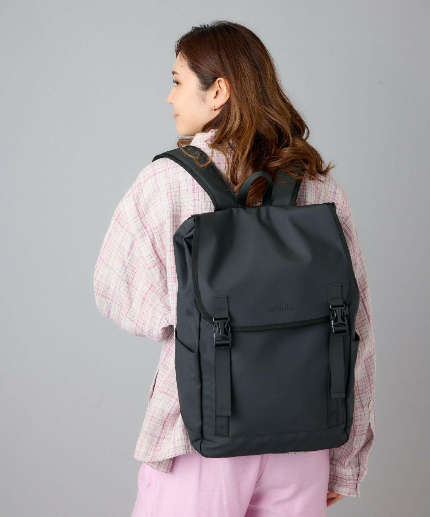 anello リュック バックパック 撥水 多収納 PC収納 A4 NESS AT-C2542