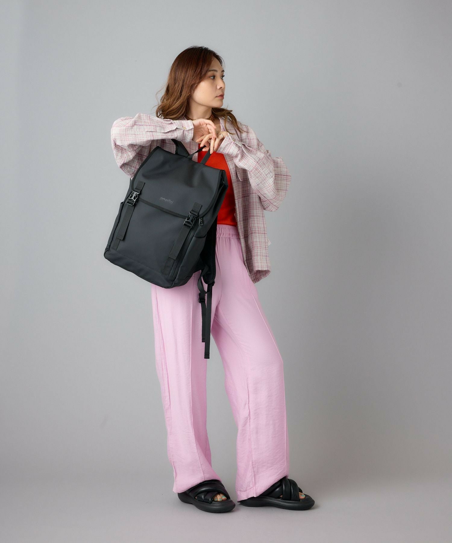 anello リュック バックパック 撥水 多収納 PC収納 A4 NESS AT-C2542