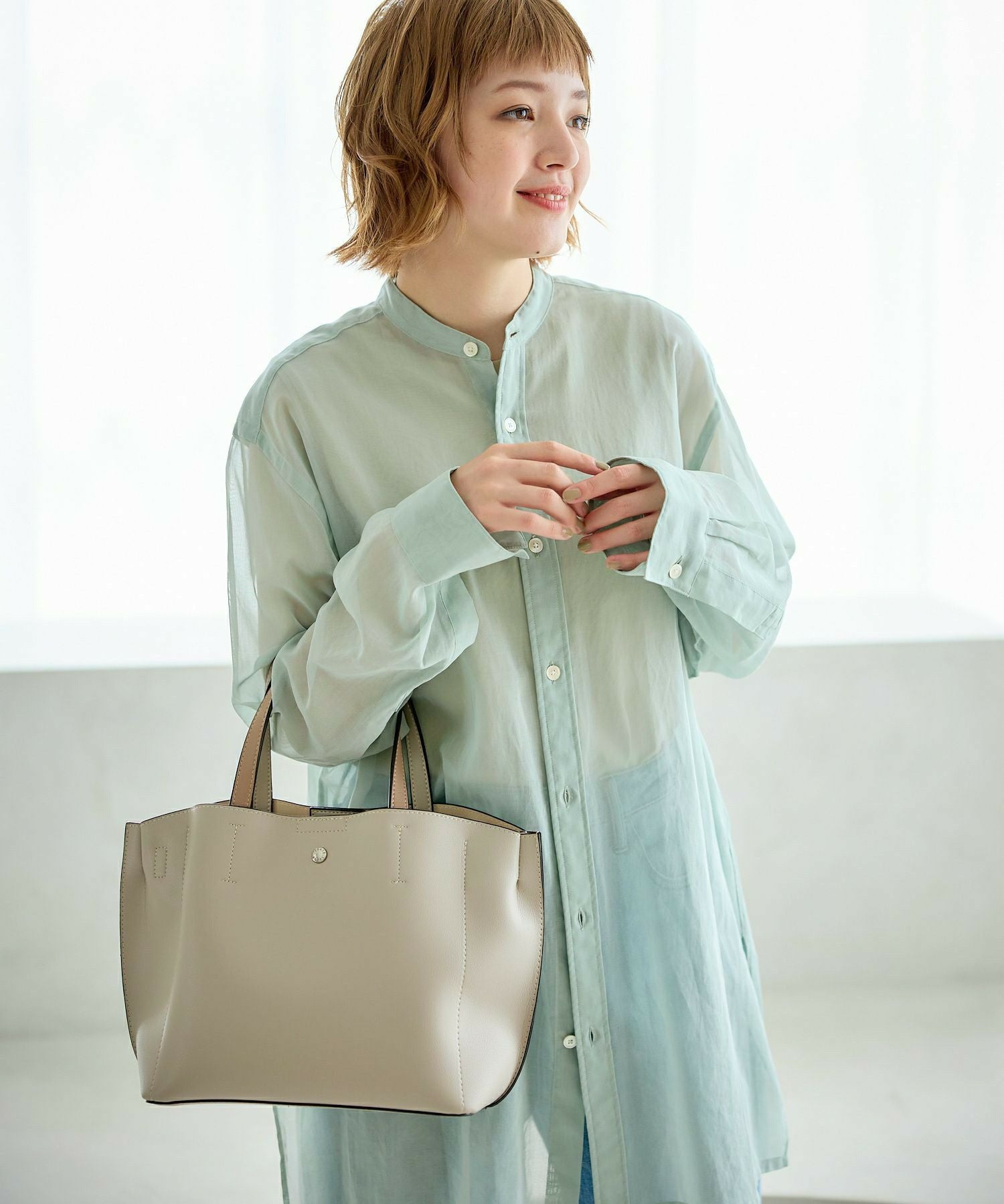 Legato Largo トートバッグ 軽量 2WAY A5 かるいかばん LH-P0002