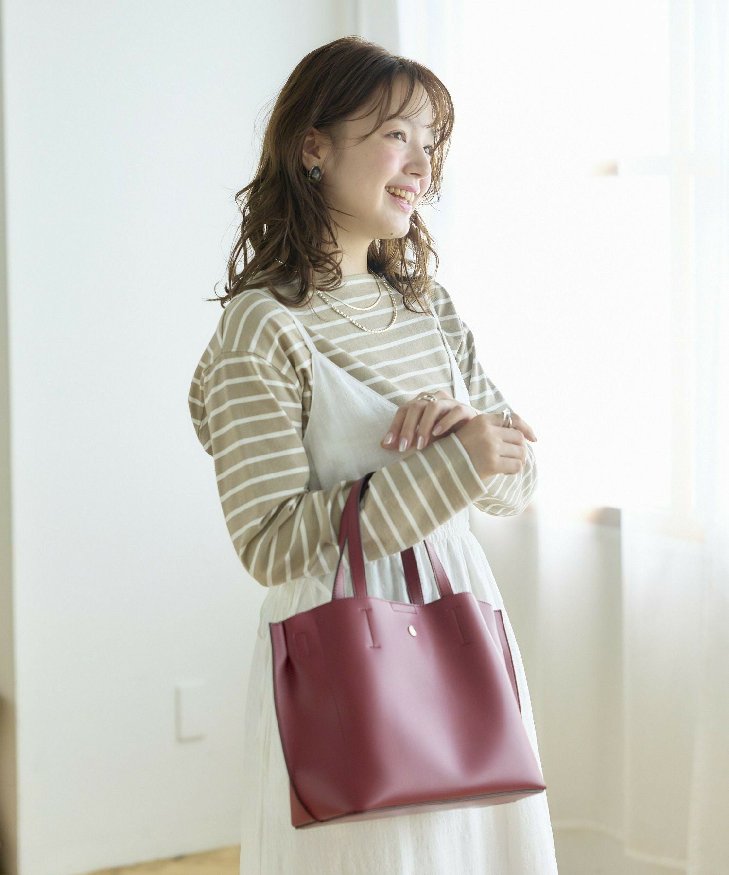 Legato Largo トートバッグ 軽量 2WAY A5 かるいかばん LH-P0002