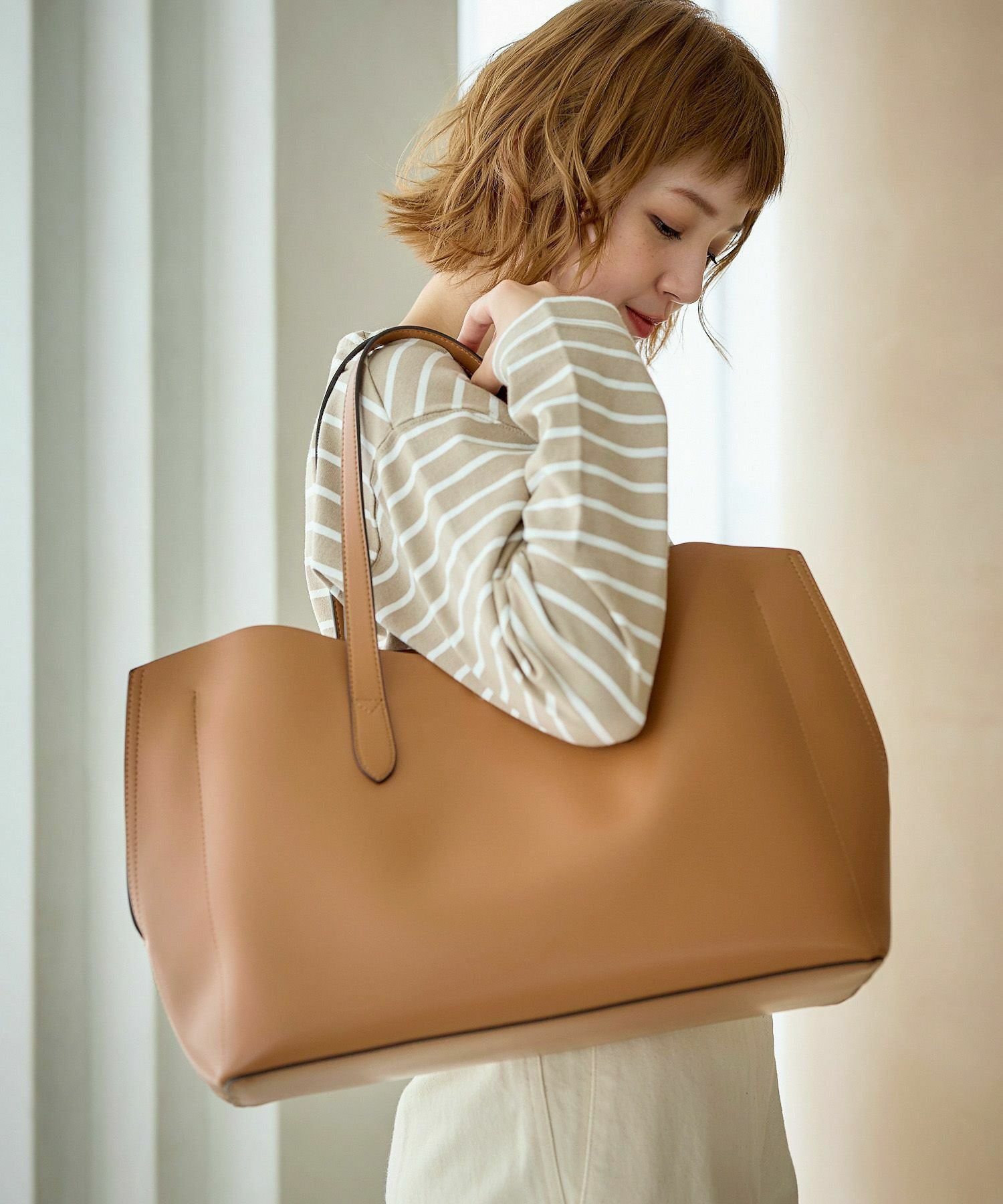 Legato Largo トートバッグ 軽量 A4 かるいかばん LH-P0003