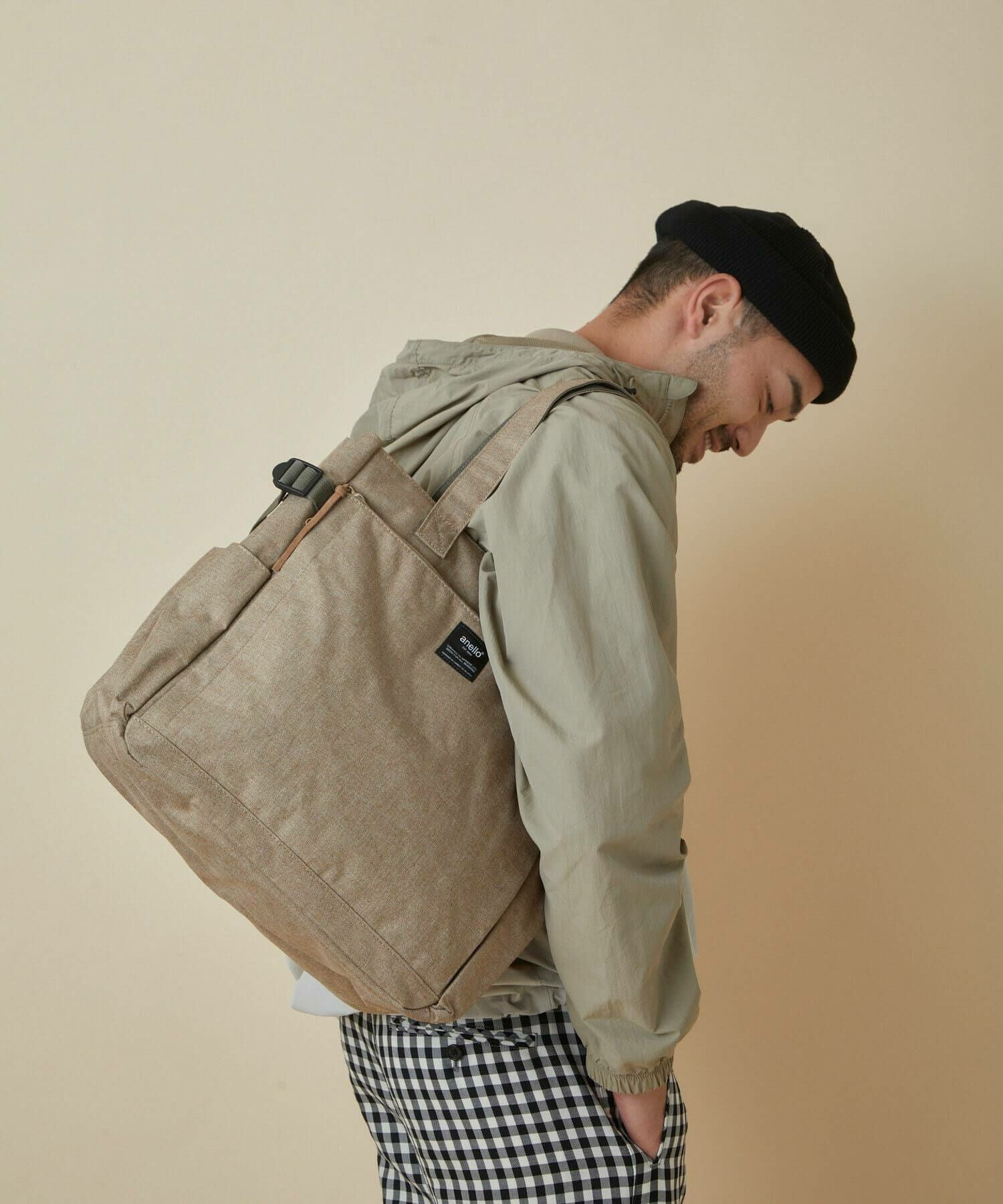 anello トートバッグ 多収納 A4 POST AT-C3132