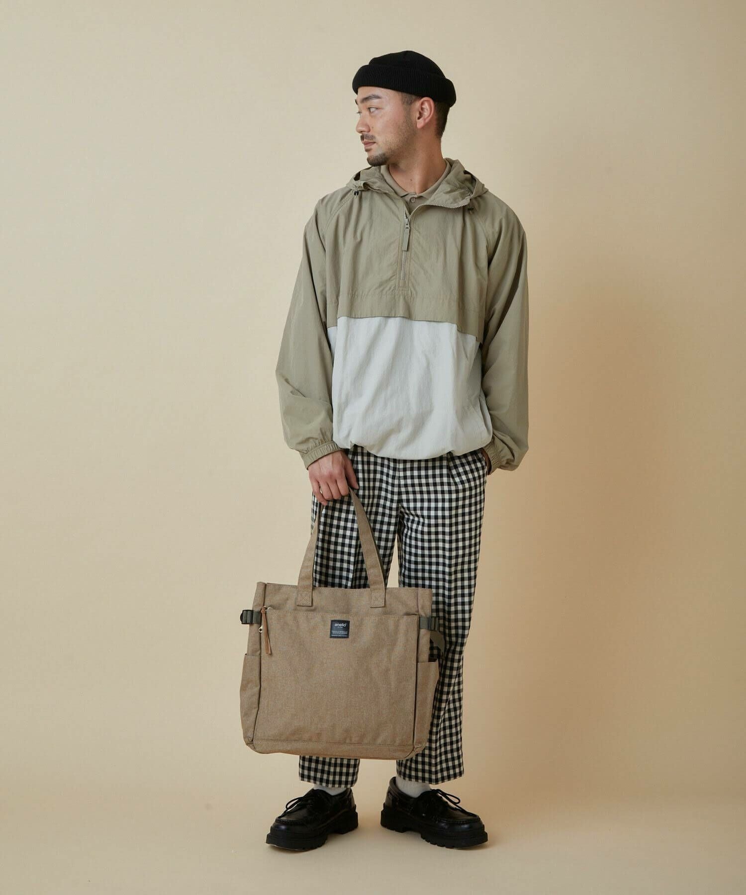 anello トートバッグ 多収納 A4 POST AT-C3132