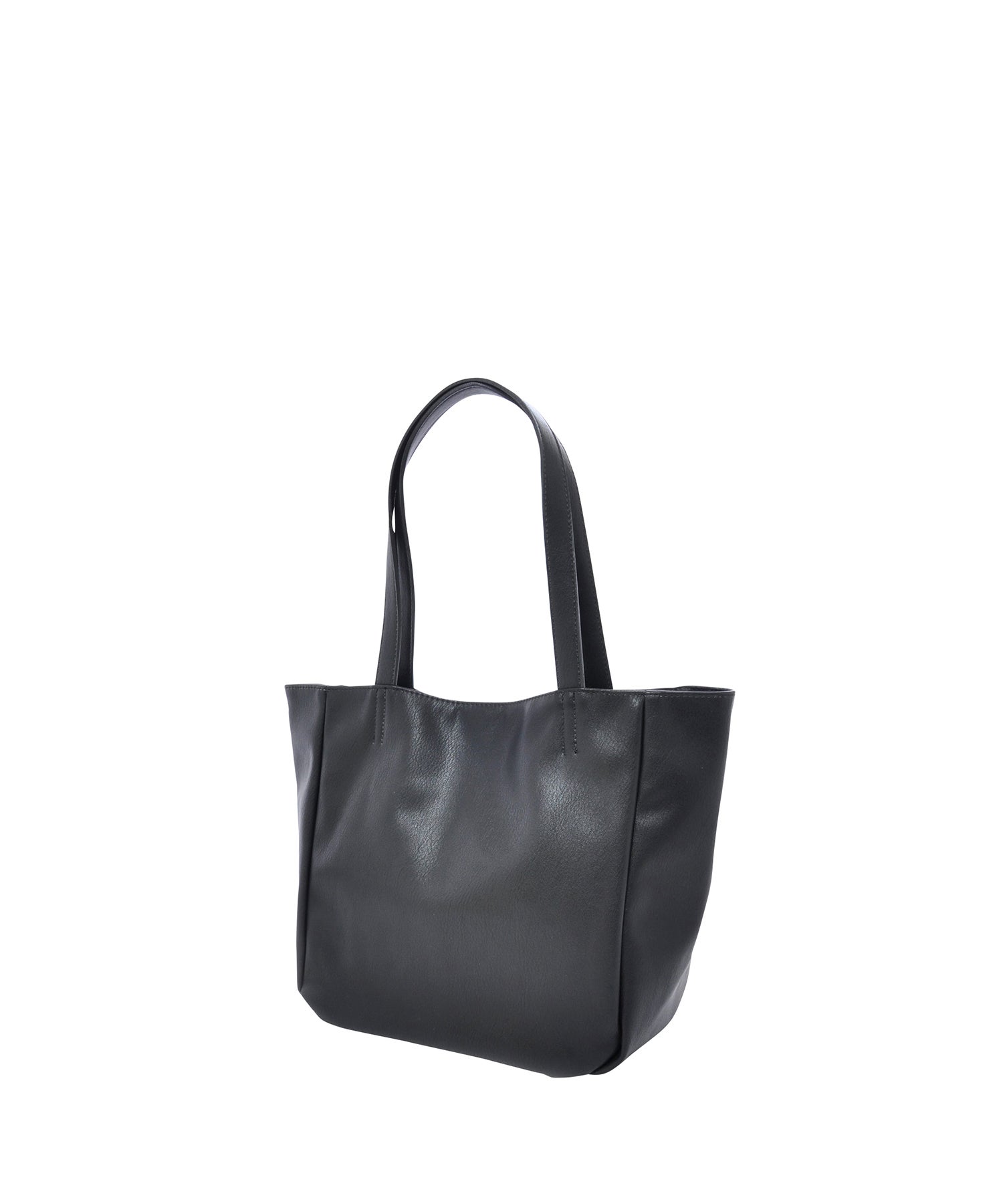 Legato Largo トートバッグ 多収納 A5 スモーキーシボフェイクレザー LU-H0905