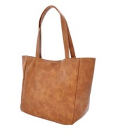 Legato Largo トートバッグ 多収納 A5 スモーキーシボフェイクレザー LU-H0905