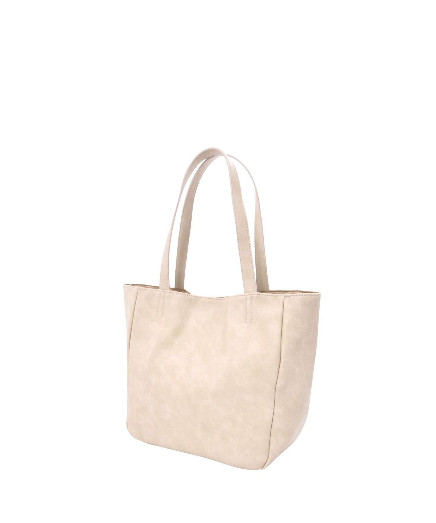 Legato Largo トートバッグ 多収納 A5 スモーキーシボフェイクレザー LU-H0905