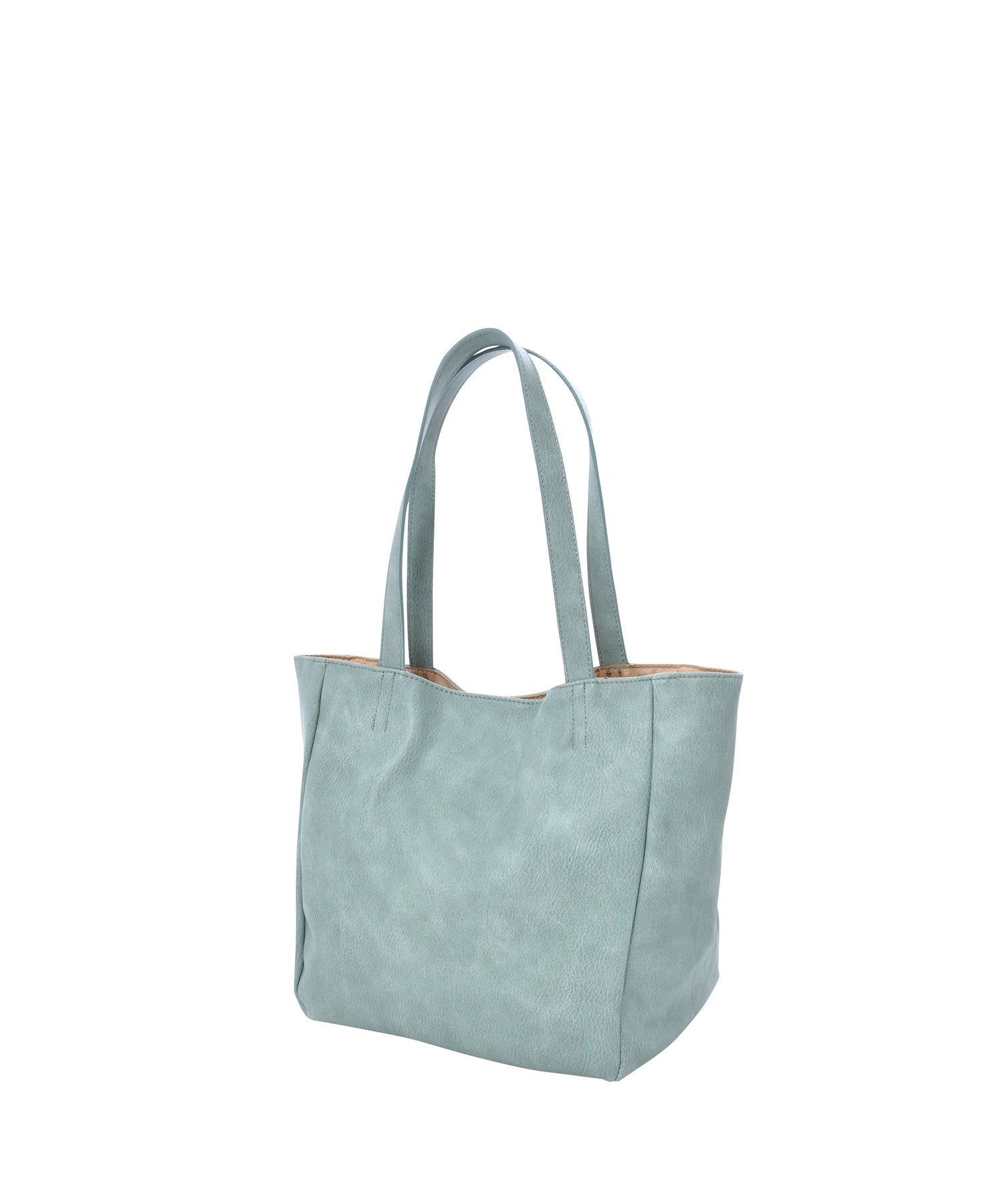 Legato Largo トートバッグ 多収納 A5 スモーキーシボフェイクレザー LU-H0905