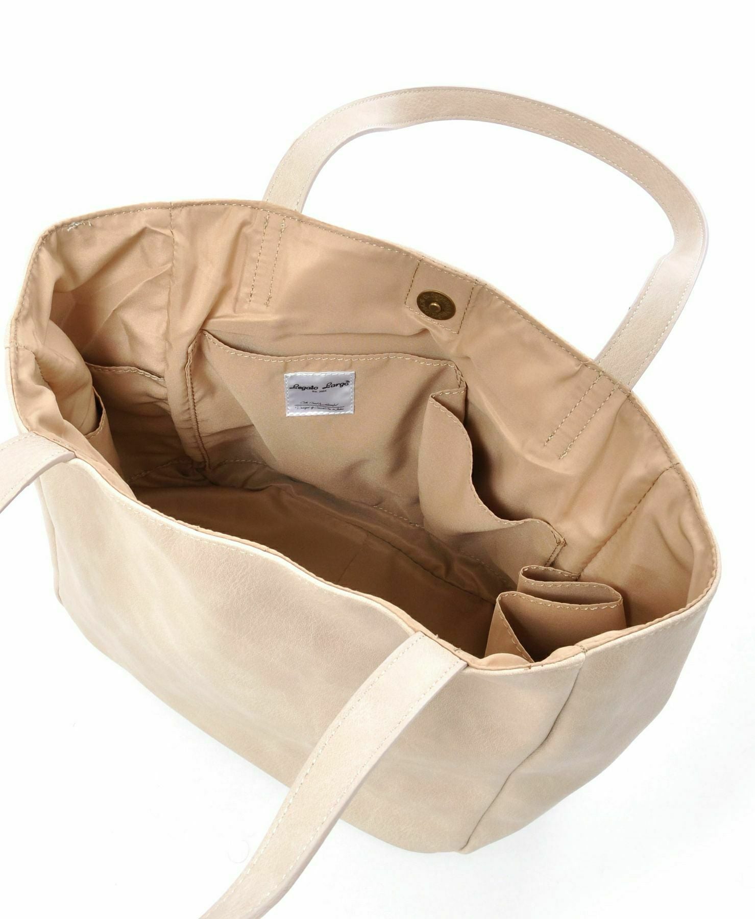 商品詳細 - ミニトートバッグ/スモーキーシボフェイクレザー