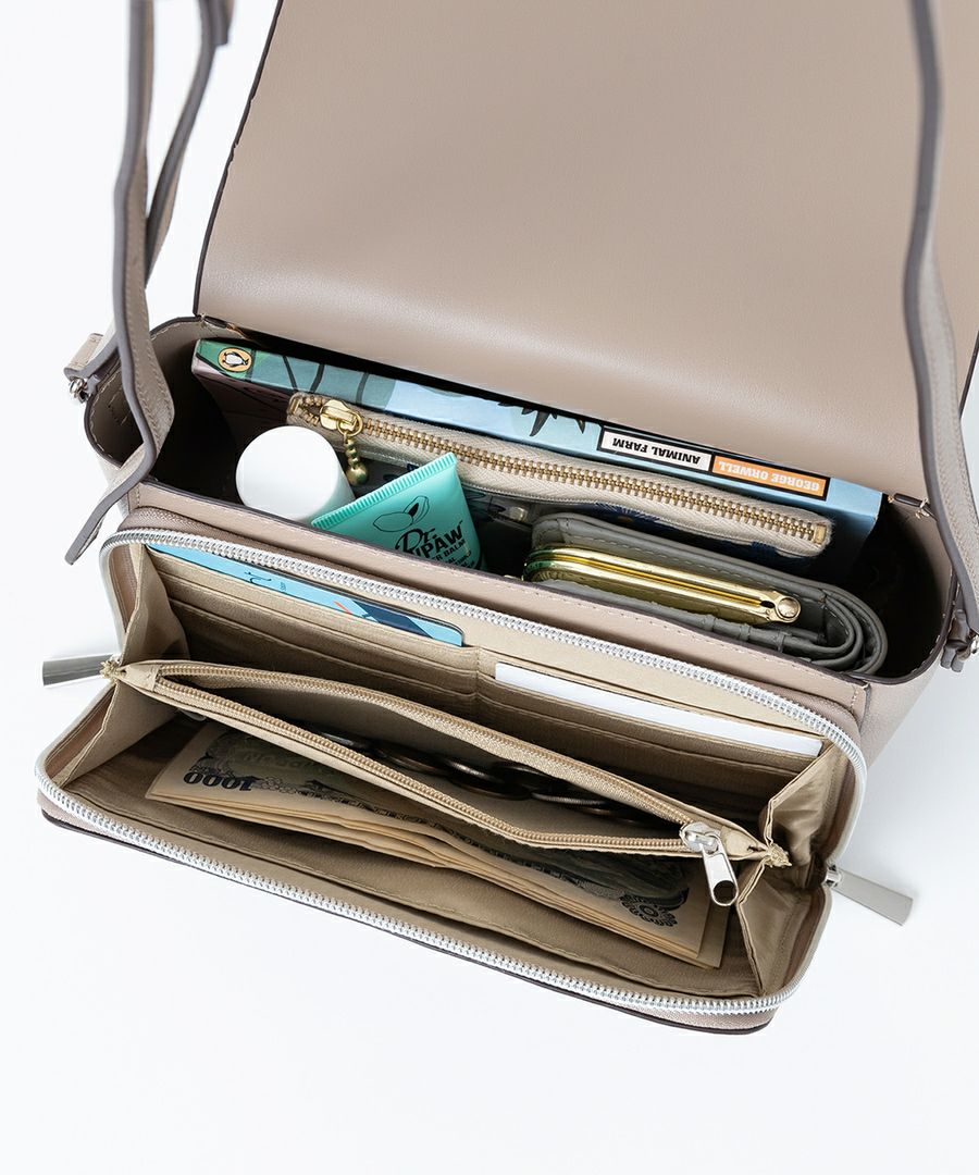 Legato Largo ショルダーバッグ 軽量 財布機能 mini かるいかばん LG-P0113