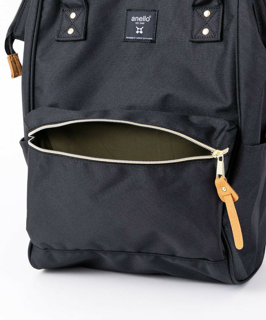 anello リュック バックパック 口金 撥水 多収納 PC収納 ﾘﾌﾟﾘｰﾌﾞ A4 CROSS BOTTLE ATB0193R