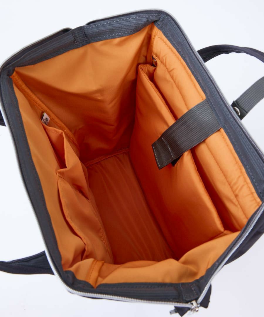 anello リュック バックパック 口金 撥水 多収納 PC収納 ﾘﾌﾟﾘｰﾌﾞ A4 CROSS BOTTLE ATB0193R