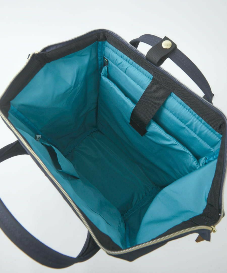 anello リュック バックパック 口金 撥水 多収納 PC収納 ﾘﾌﾟﾘｰﾌﾞ A4 CROSS BOTTLE ATB0193R