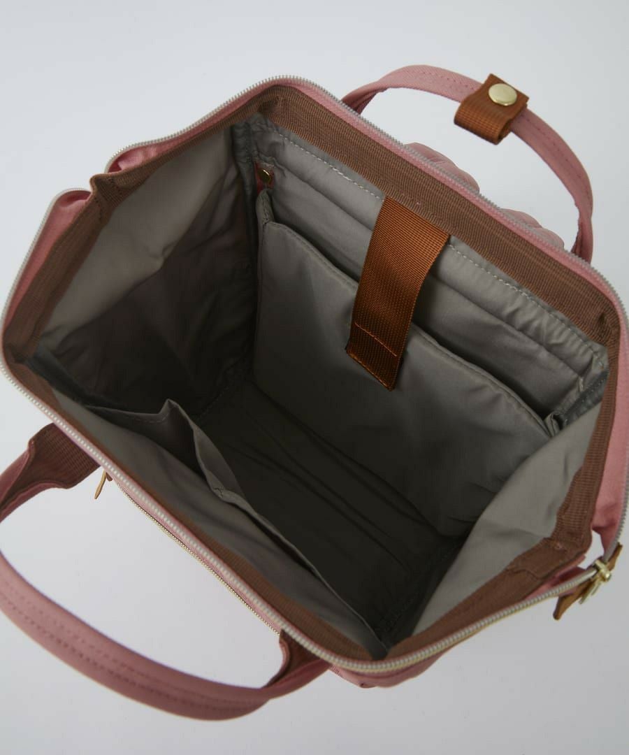 anello リュック バックパック 口金 撥水 多収納 ﾘﾌﾟﾘｰﾌﾞ A4 CROSS BOTTLE ATB0197R