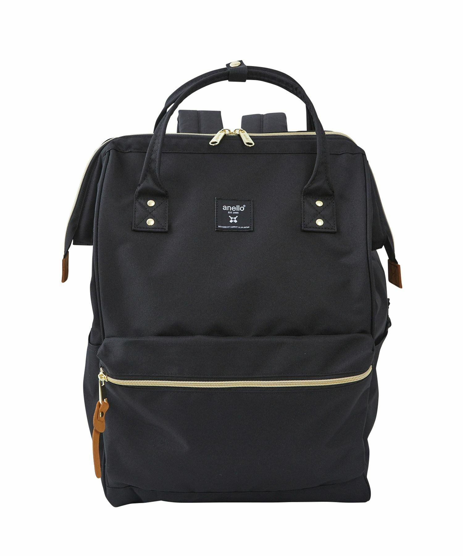 anello リュック バックパック 口金 撥水 多収納 PC収納 ﾘﾌﾟﾘｰﾌﾞ A4 CROSS BOTTLE ATB2521R