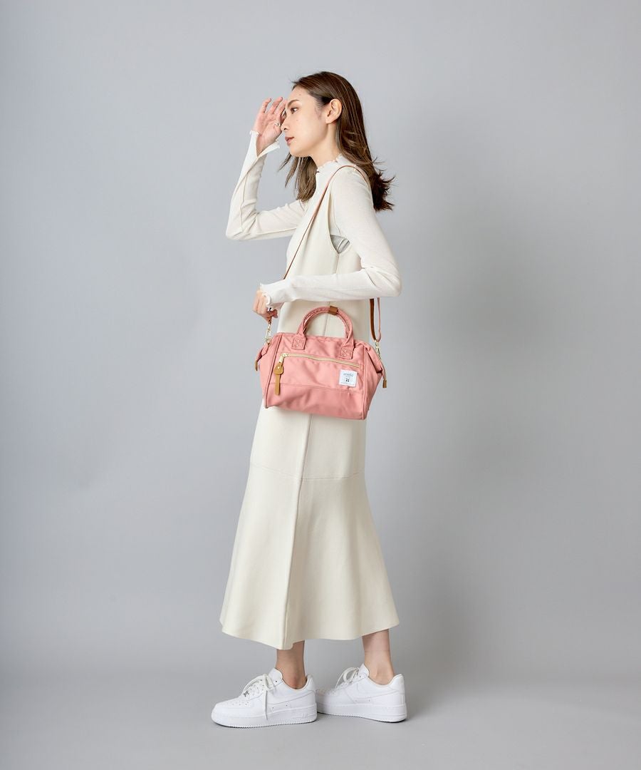 anello ショルダーバッグ 口金 撥水 2WAY ﾘﾌﾟﾘｰﾌﾞ A5 CROSS BOTTLE ATH0851R