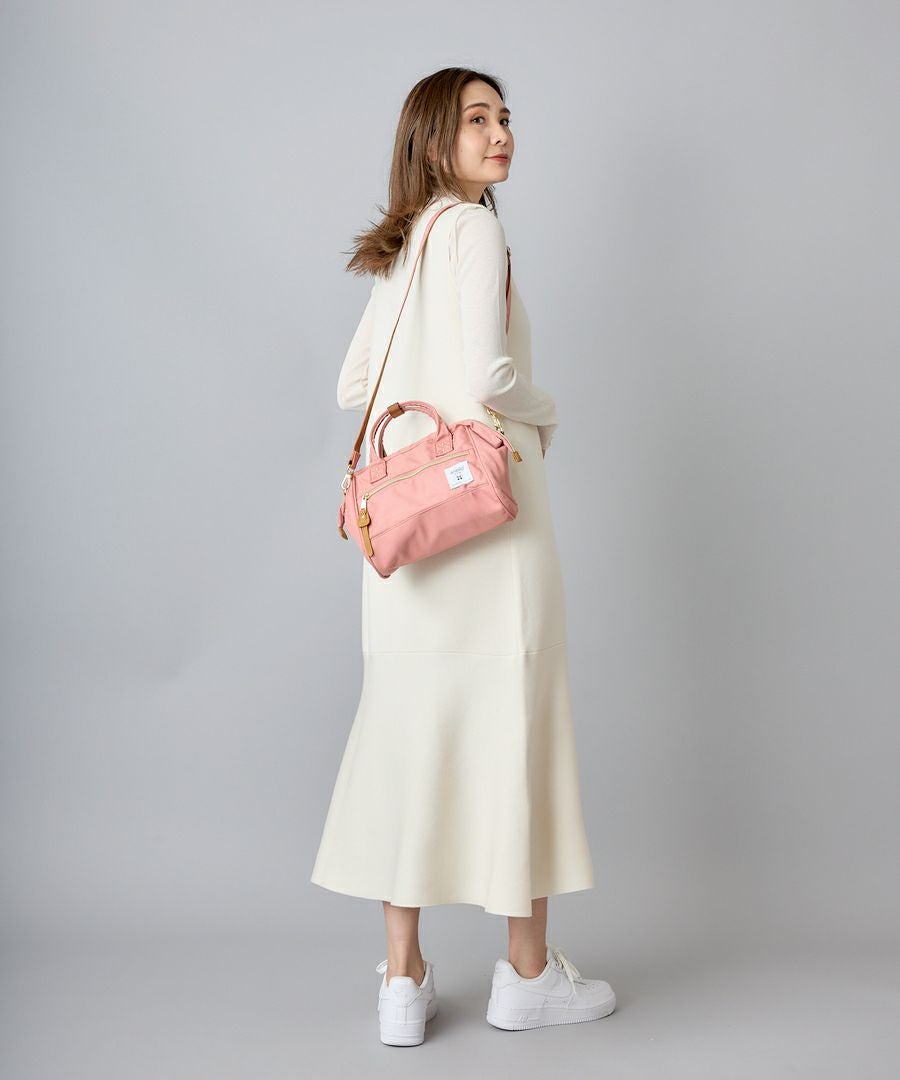 anello ショルダーバッグ 口金 撥水 2WAY ﾘﾌﾟﾘｰﾌﾞ A5 CROSS BOTTLE ATH0851R