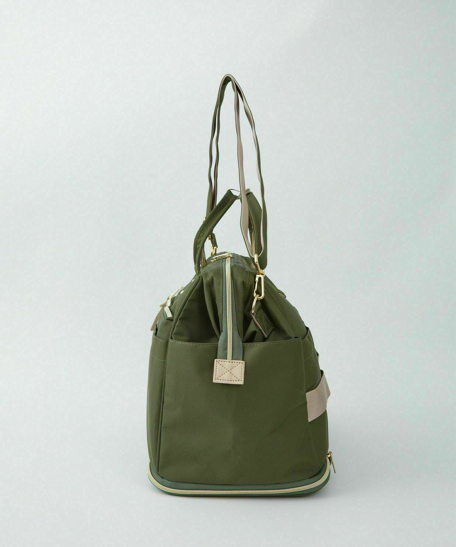 anello ボストンバッグ 口金 撥水 多収納 2WAY ﾘﾌﾟﾘｰﾌﾞ 拡張 A4 CROSS BOTTLE ATC3333R