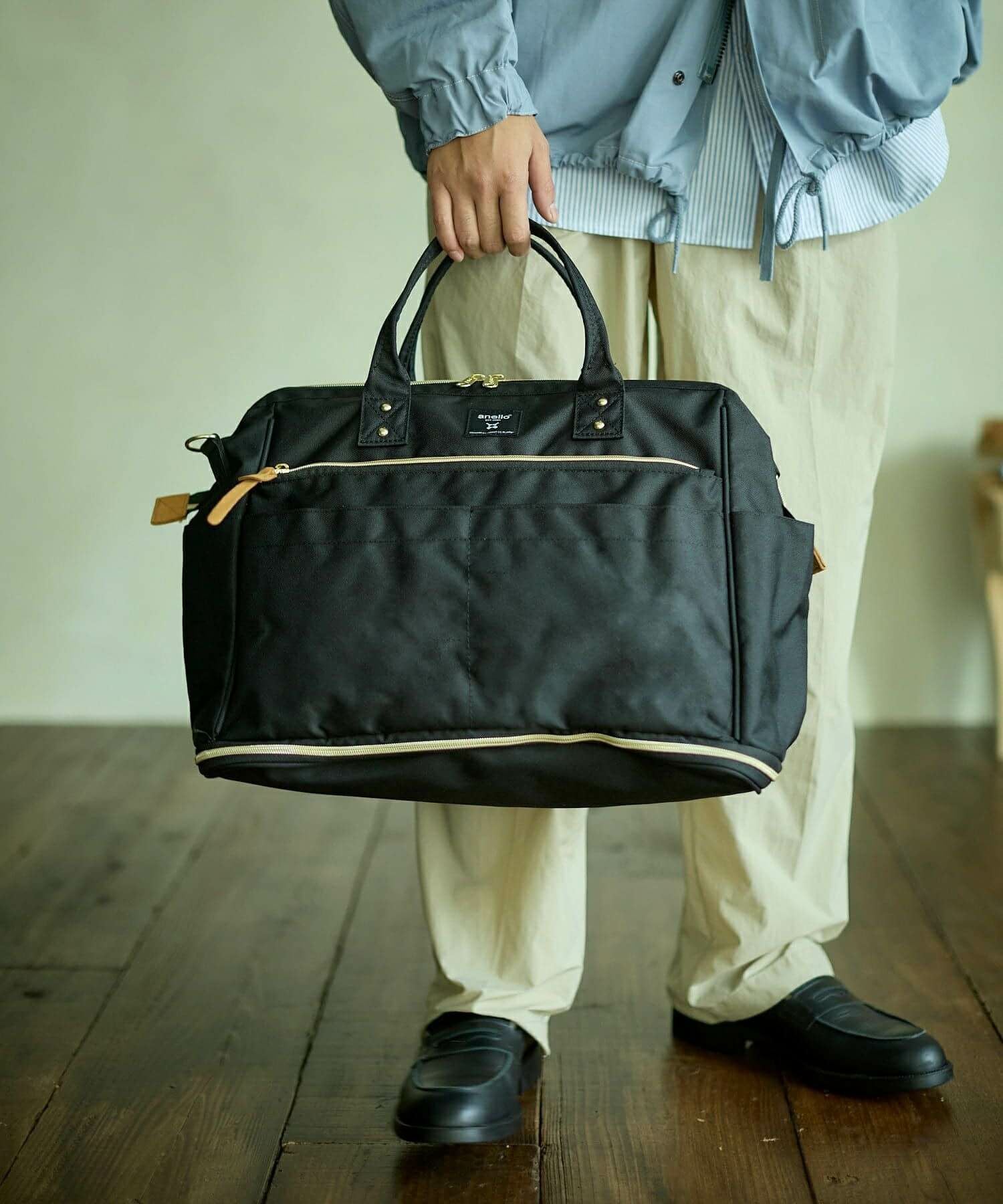 商品詳細 - 【大容量】口金2WAY拡張ボストン/CROSSBOTTLE | アネロ