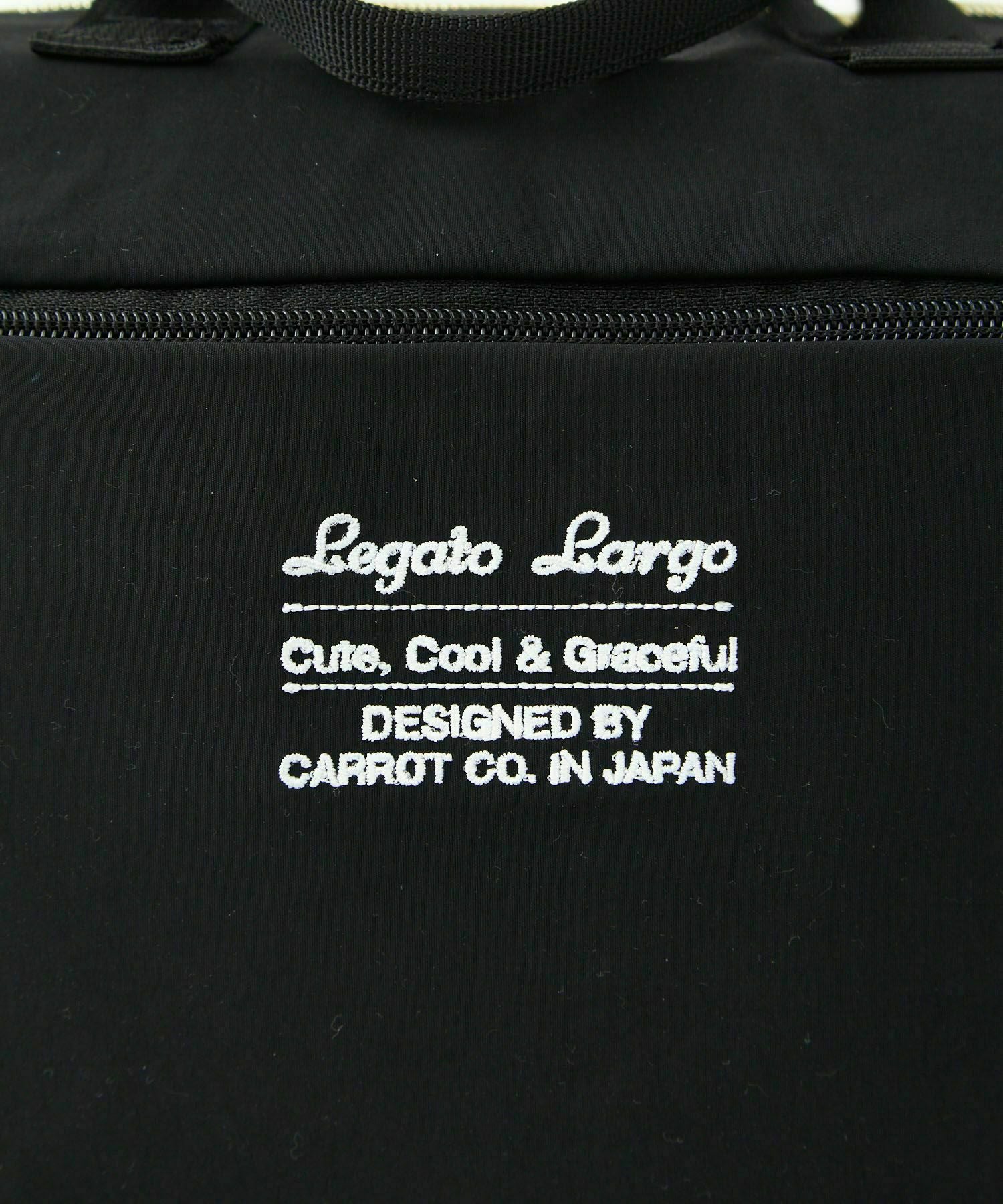 Legato Largo ボストンバッグ 洗濯可能 2WAY 多収納 A5 洗えるかばん LT-E1333