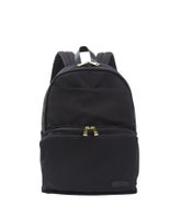 Legato Largo リュック バックパック 撥水 多収納 A4 撥水加工コットン調ポリ LT-G1094