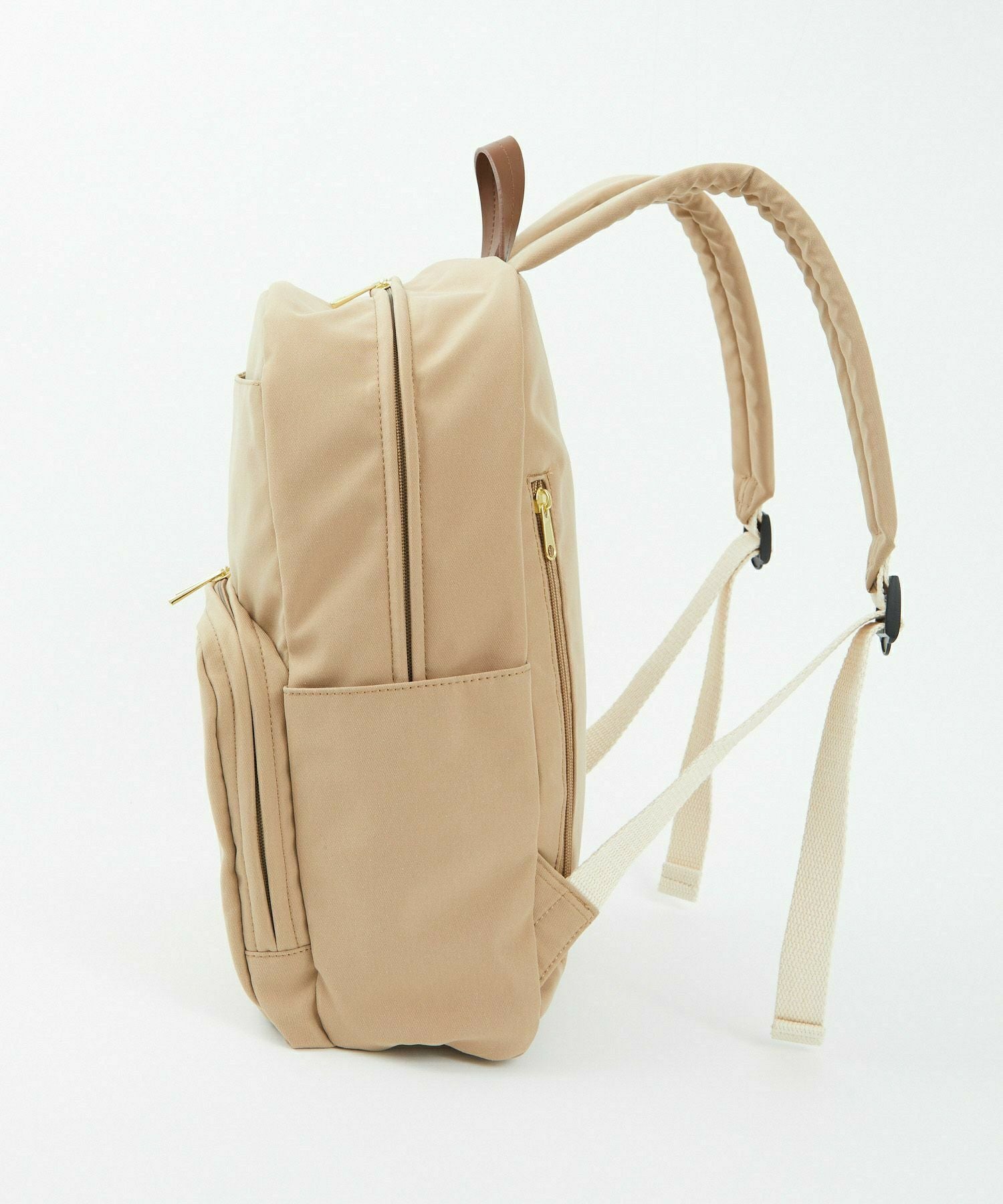 Legato Largo リュック バックパック 撥水 多収納 A4 撥水加工コットン調ポリ LT-G1094