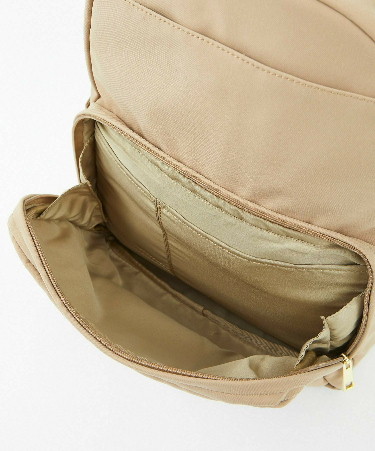 Legato Largo リュック バックパック 撥水 多収納 A4 撥水加工コットン調ポリ LT-G1094