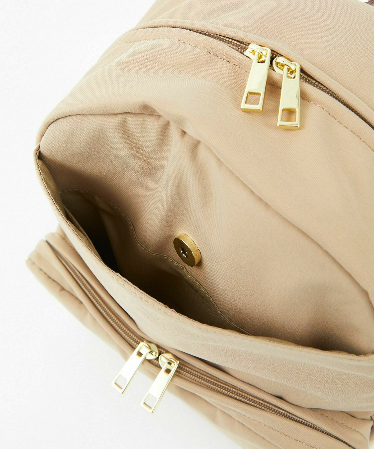 Legato Largo リュック バックパック 撥水 多収納 A4 撥水加工コットン調ポリ LT-G1094