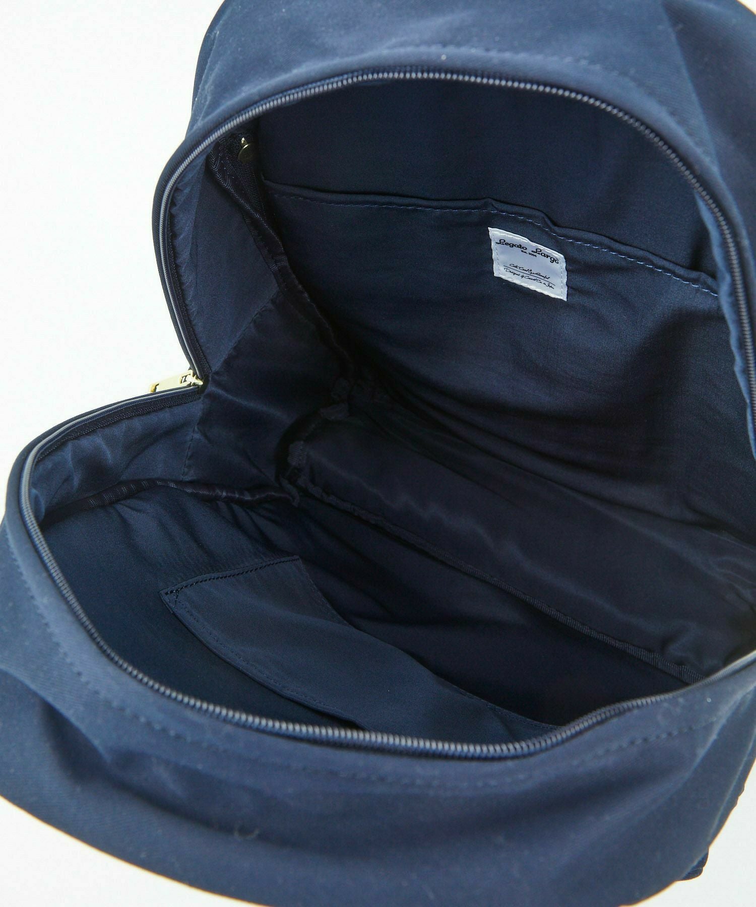 Legato Largo リュック バックパック 撥水 多収納 A4 撥水加工コットン調ポリ LT-G1094