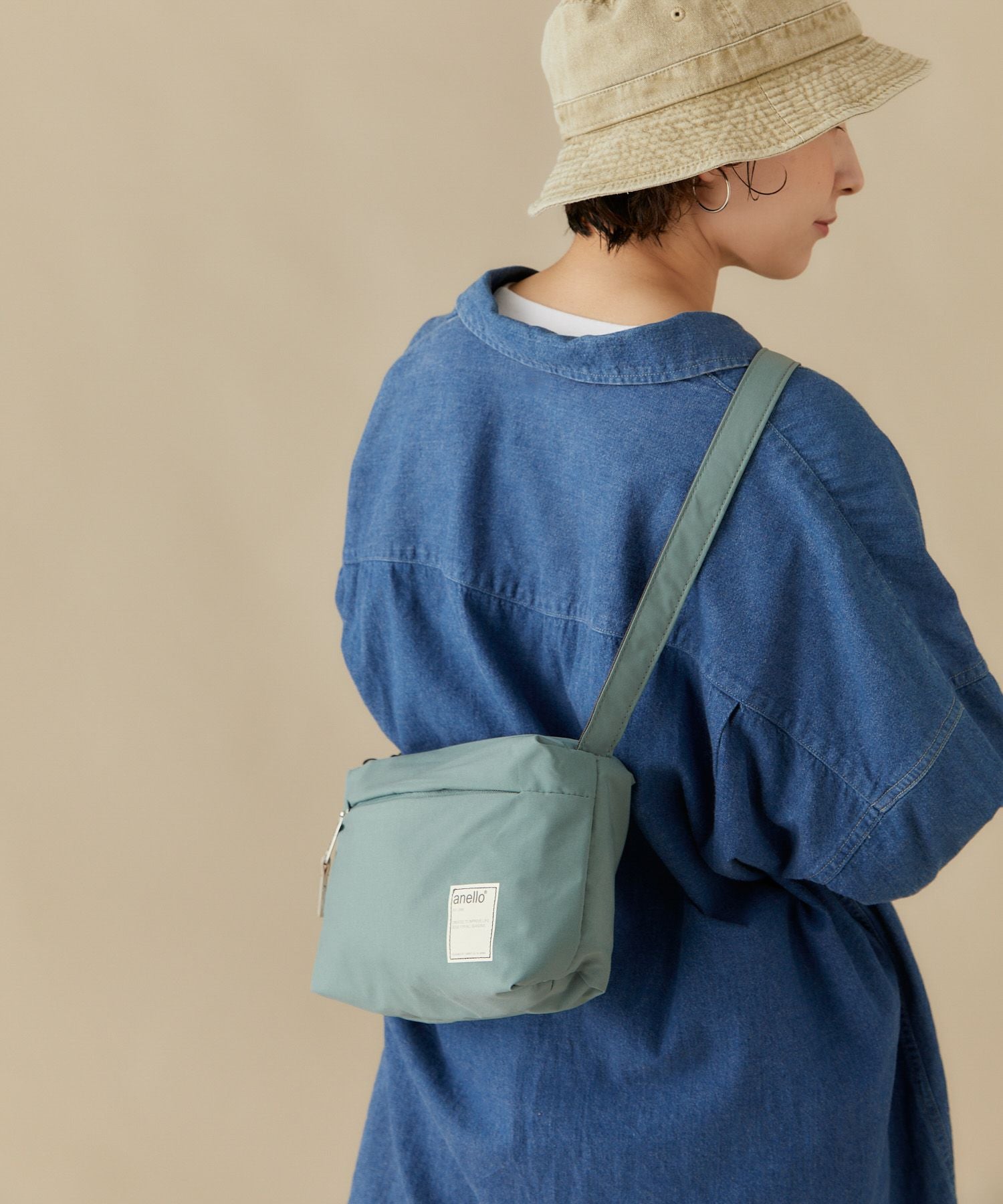 anello ショルダーバッグ 撥水 mini CIRCLE ATT0701