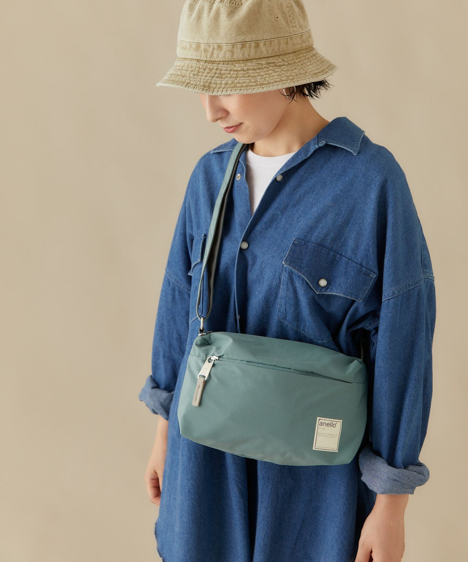 anello ショルダーバッグ 撥水 mini CIRCLE ATT0701