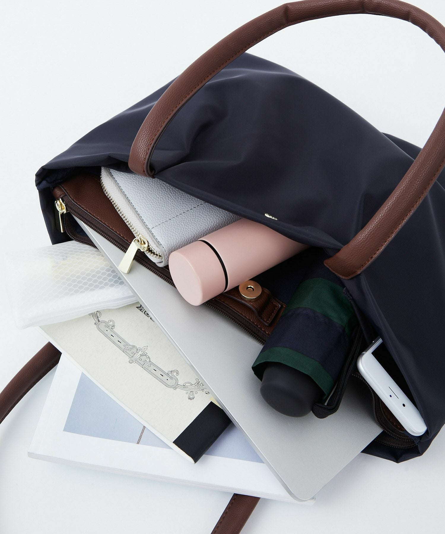 Legato Largo トートバッグ 撥水 肩楽 多収納 PC収納 A4 肩楽 LH-L0001