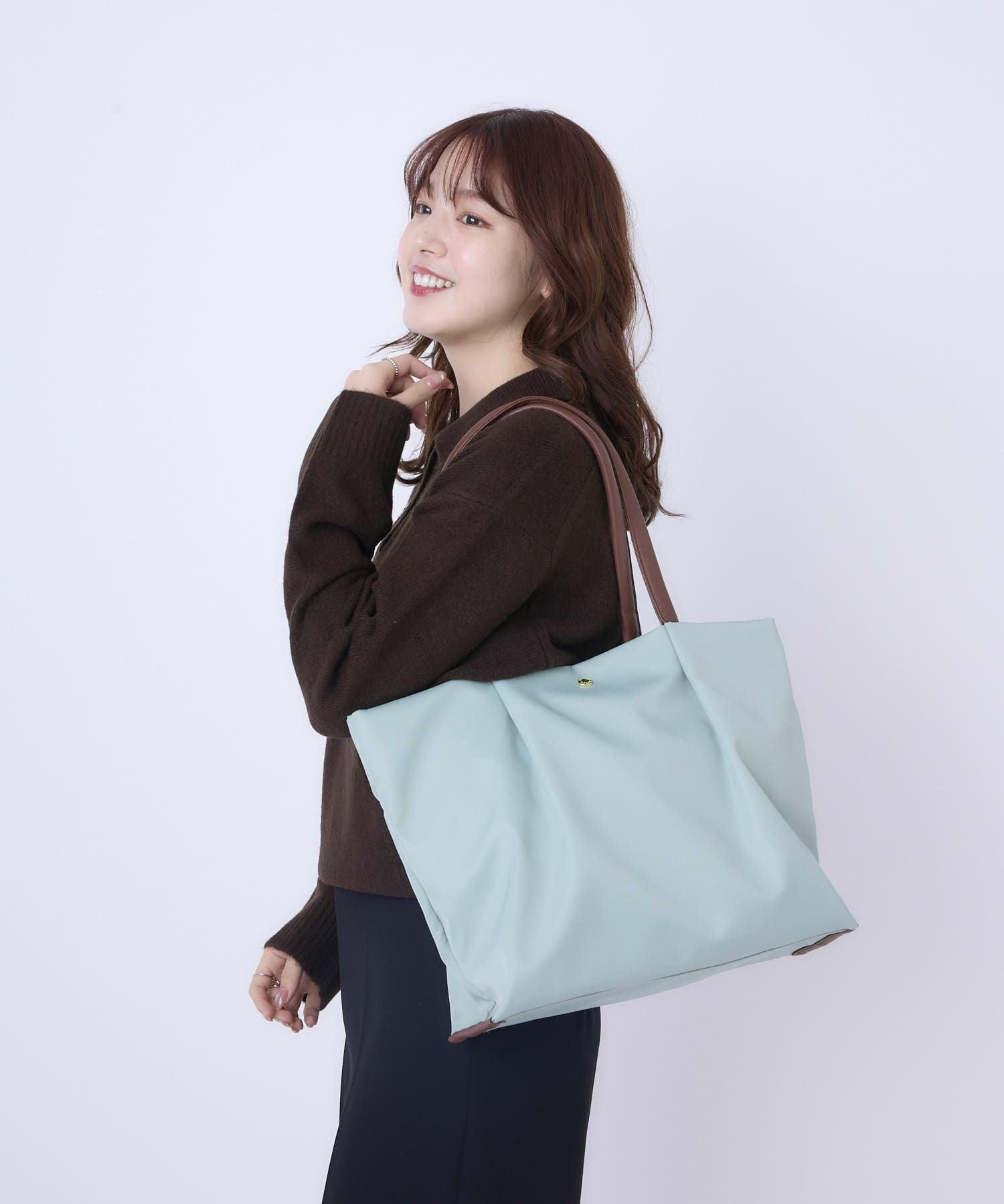 Legato Largo トートバッグ 撥水 肩楽 多収納 PC収納 A4 肩楽 LH-L0001