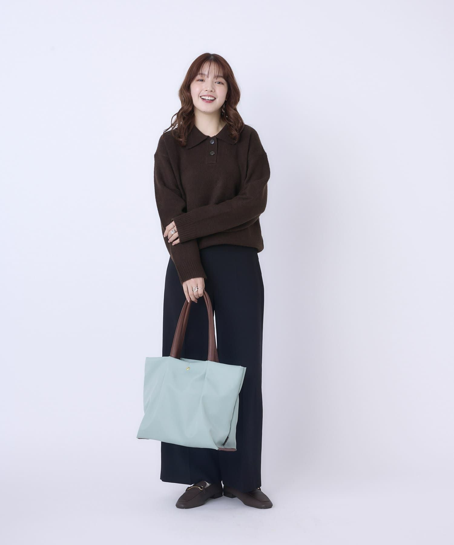 Legato Largo トートバッグ 撥水 肩楽 多収納 PC収納 A4 肩楽 LH-L0001