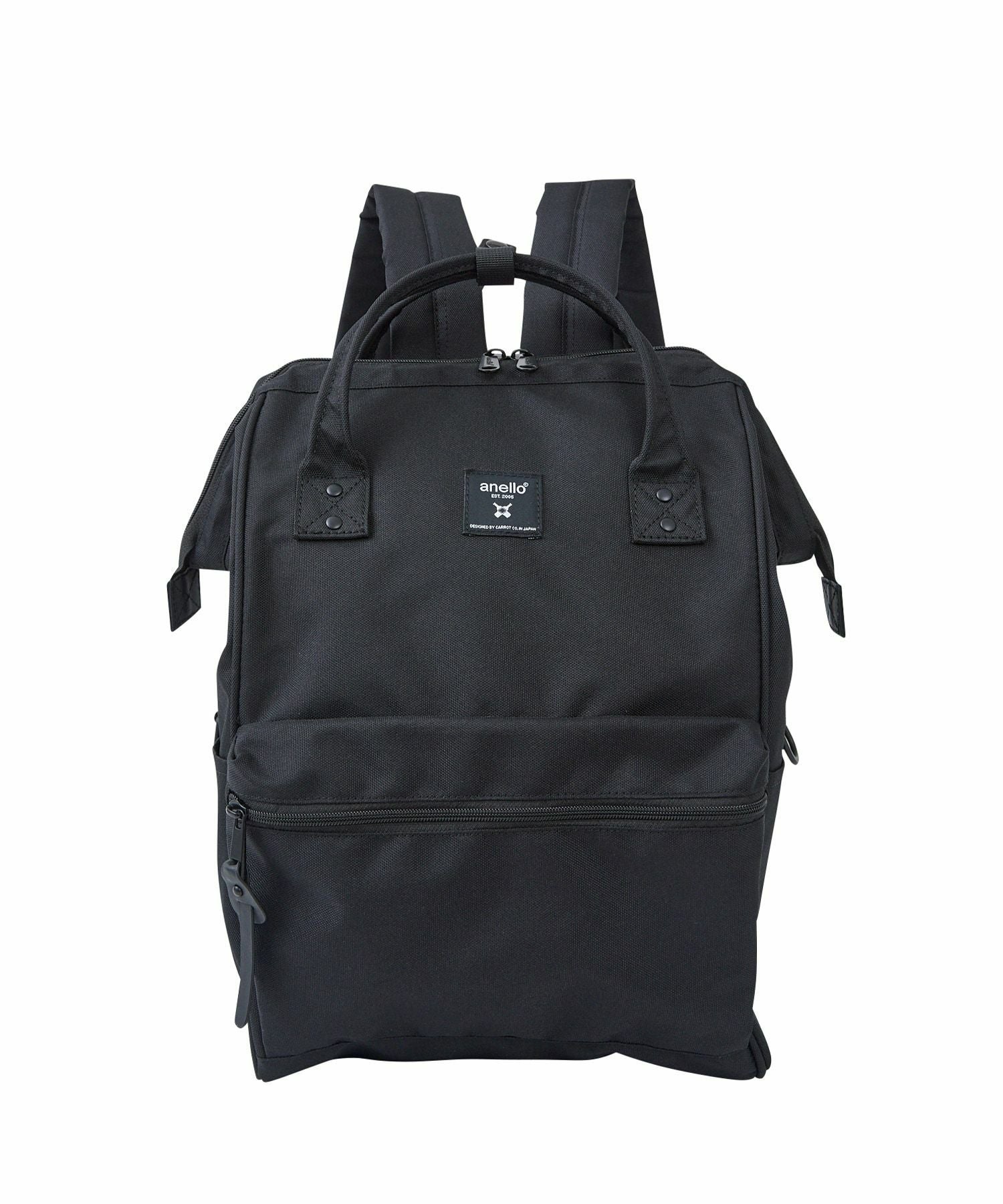 anello リュック バックパック 口金 撥水 多収納 PC収納 ﾘﾌﾟﾘｰﾌﾞ A4 CROSS BOTTLE ASS003R