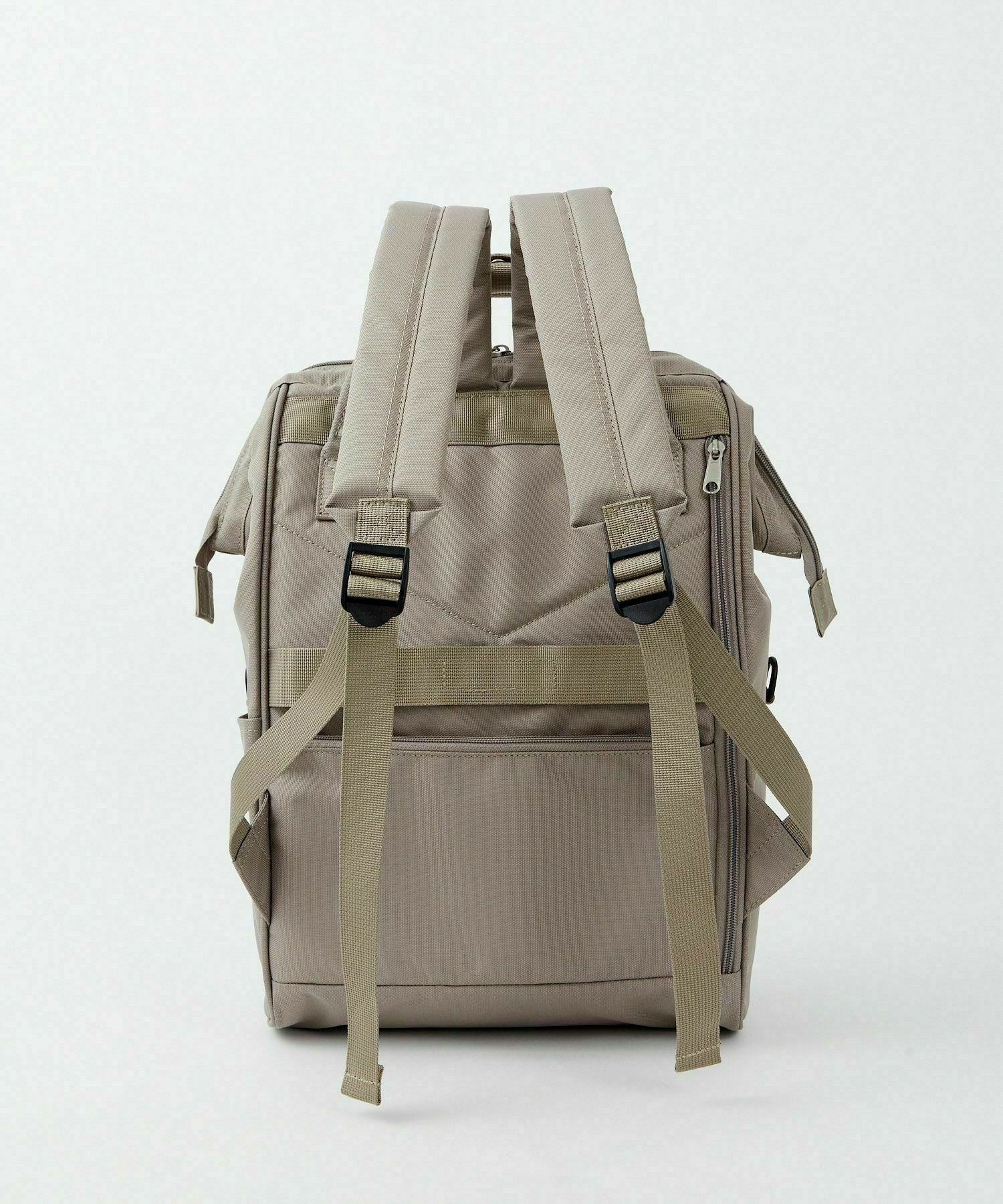 anello リュック バックパック 口金 撥水 多収納 PC収納 ﾘﾌﾟﾘｰﾌﾞ A4 CROSS BOTTLE ASS003R