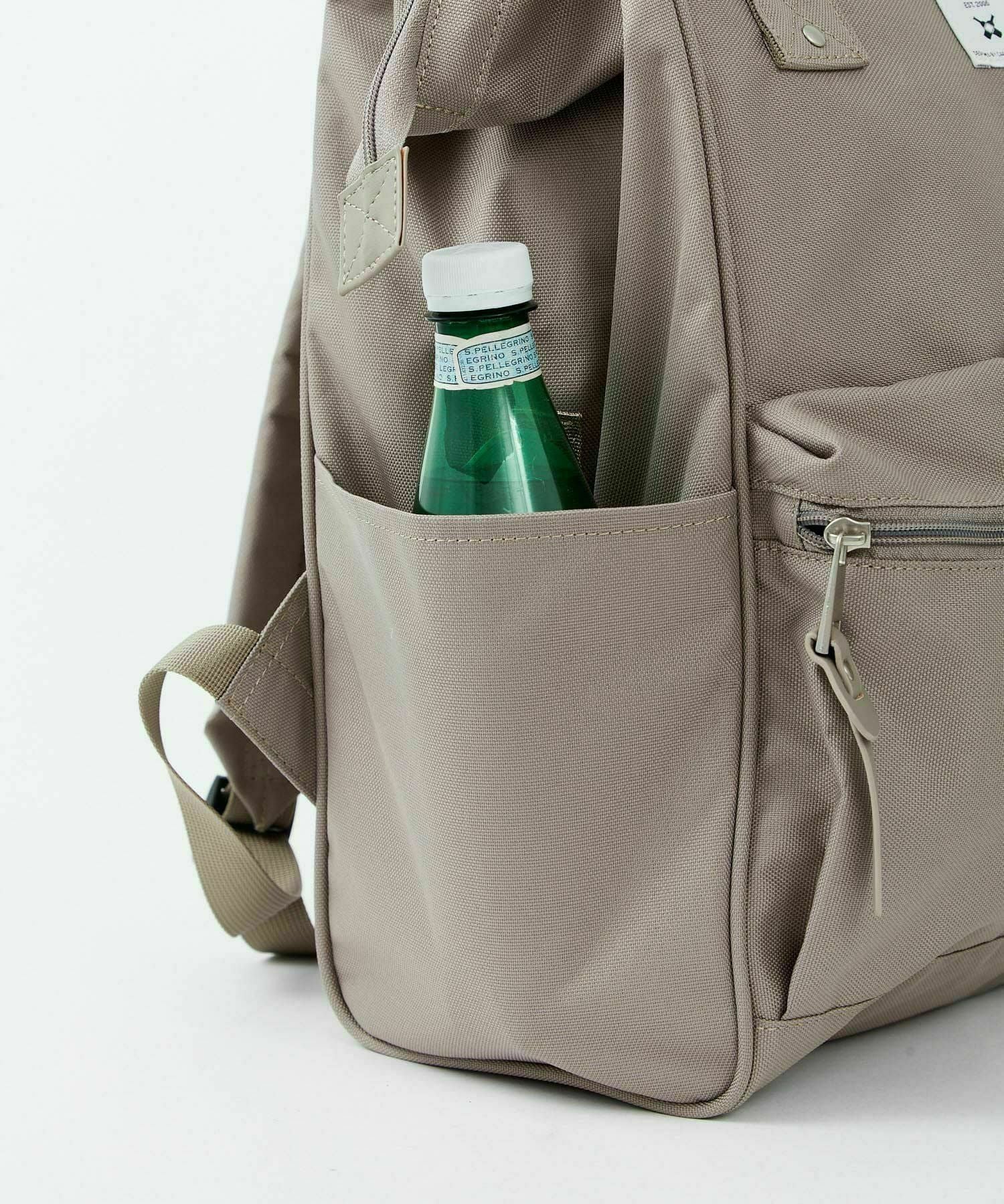 anello リュック バックパック 口金 撥水 多収納 PC収納 ﾘﾌﾟﾘｰﾌﾞ A4 CROSS BOTTLE ASS003R