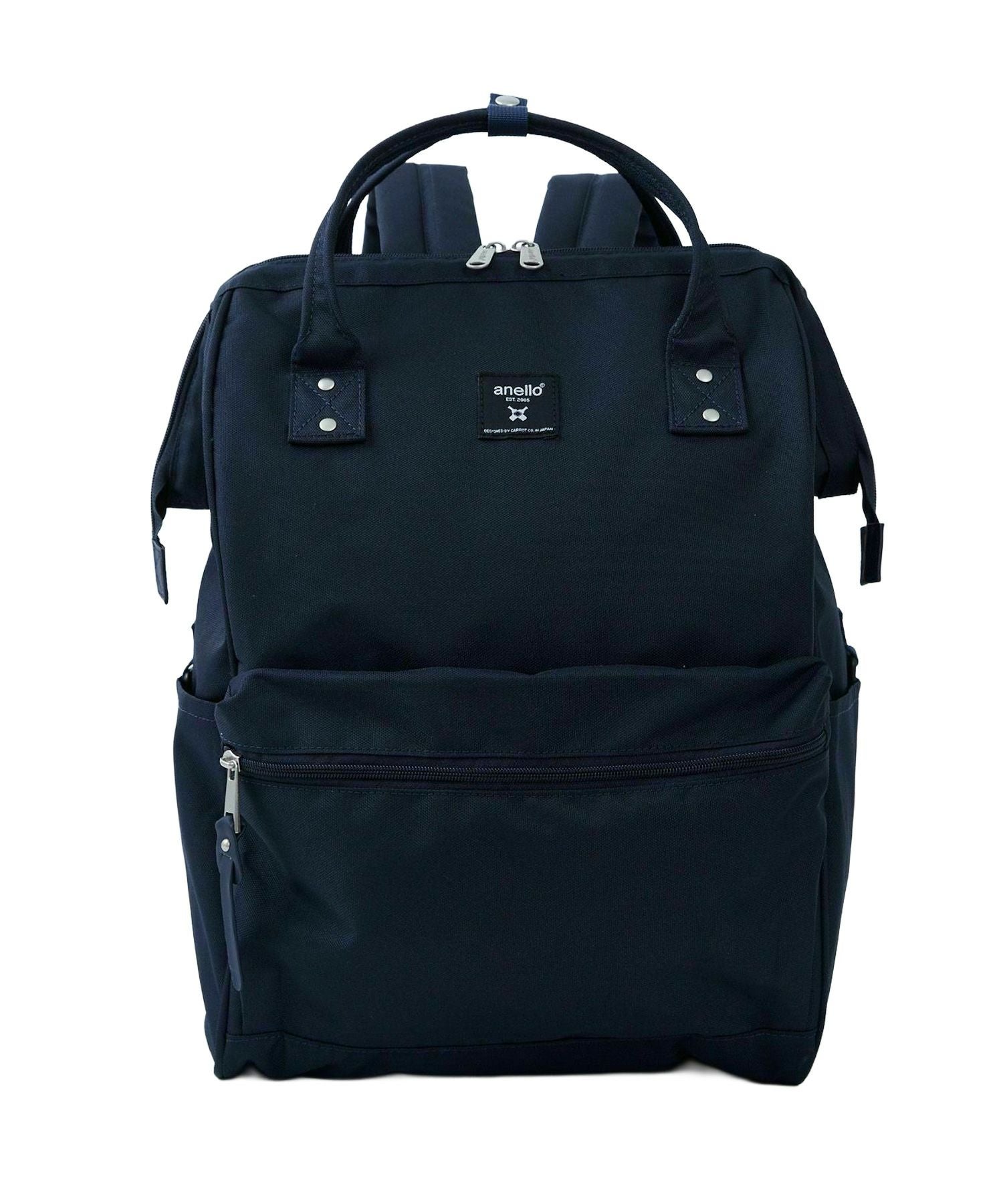 anello リュック バックパック 口金 撥水 多収納 PC収納 ﾘﾌﾟﾘｰﾌﾞ A4 CROSS BOTTLE ASS005R