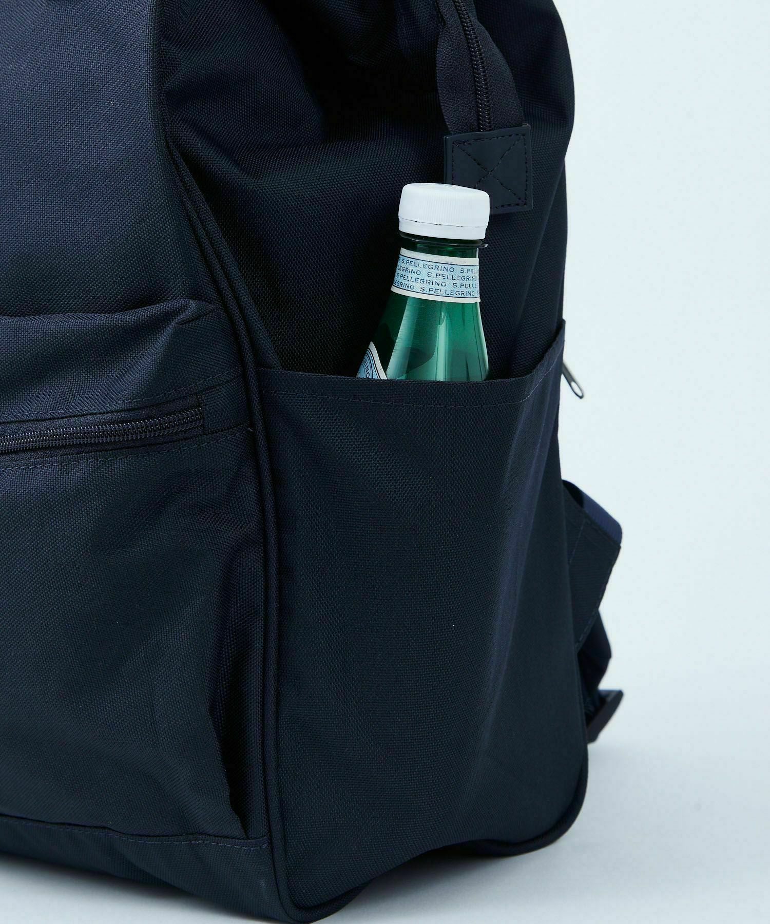 anello リュック バックパック 口金 撥水 多収納 PC収納 ﾘﾌﾟﾘｰﾌﾞ A4 CROSS BOTTLE ASS005R