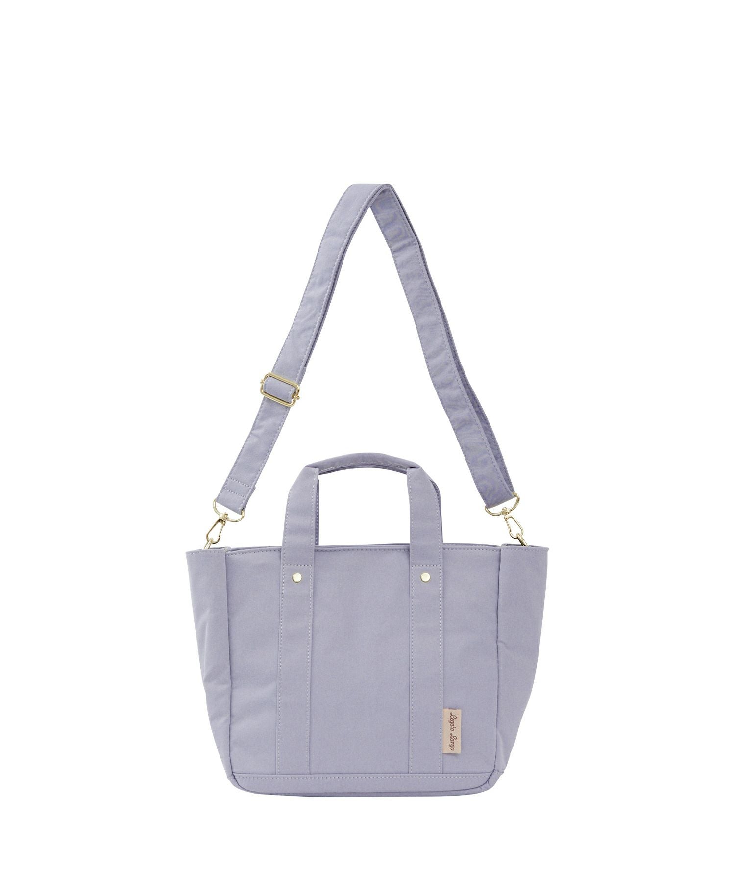 Legato Largo ショルダーバッグ 2WAY 撥水 時短 多収納 A5 撥水加工コットン調ポリ LT-F2051