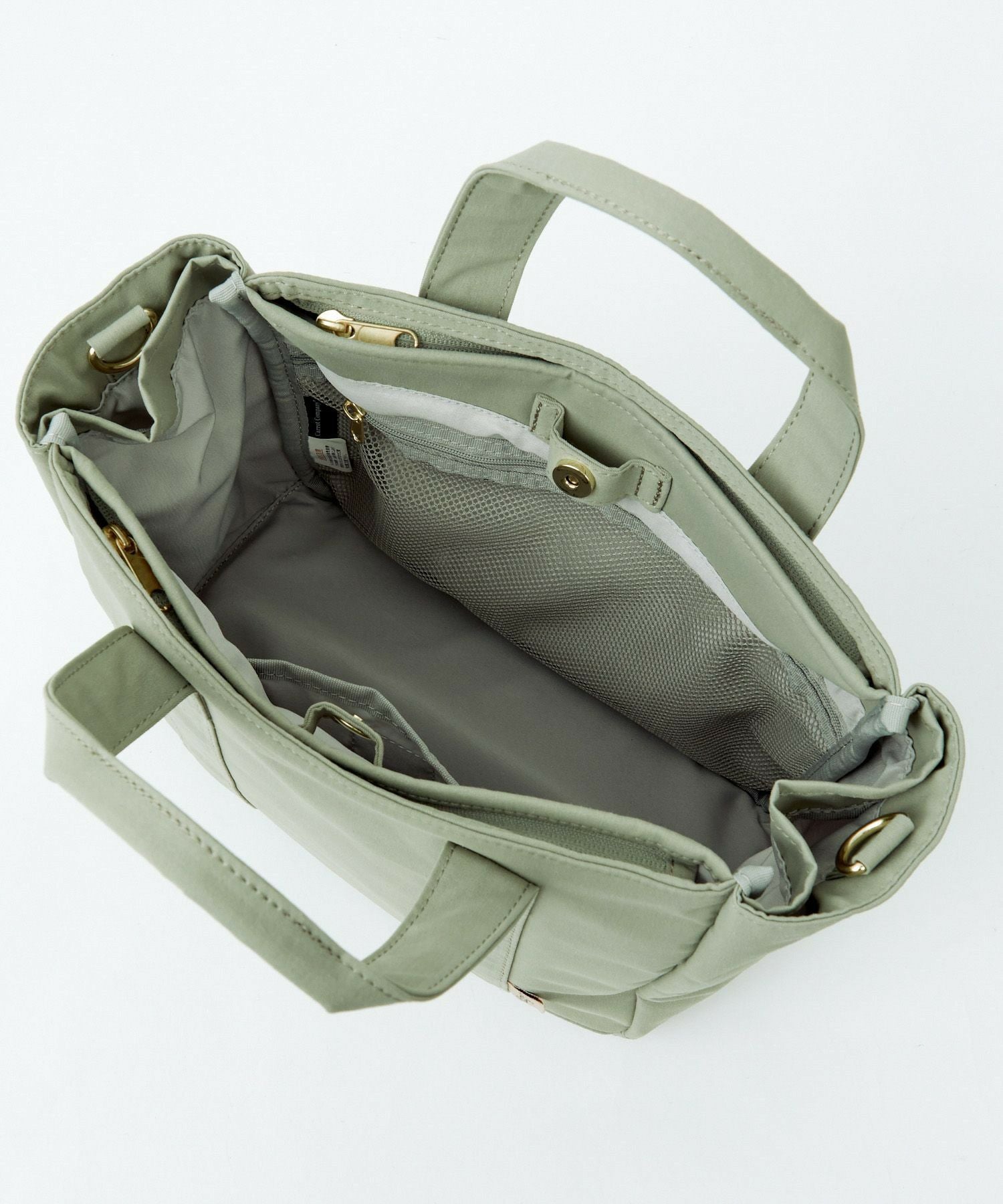 Legato Largo ショルダーバッグ 2WAY 撥水 時短 多収納 A5 撥水加工コットン調ポリ LT-F2051